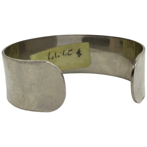 Statement Bullet Cuff Bracelet – Bold Industrial Style Jewelry - Picture 9 of 11